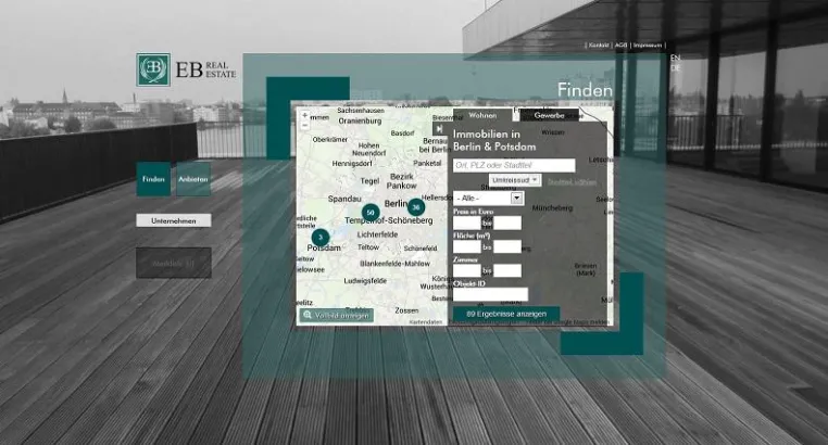 Bild: EB REAL ESTATE launcht modernes Immobilienportal