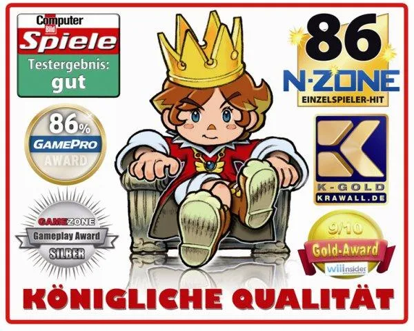 Bild: KÖNIGLICHE QUALITÄT -TOP-WERTUNGEN FÜR LITTLE KING’S STORY