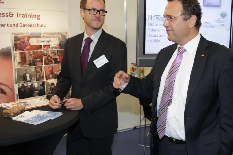 Mit dem Thema „Security-Awareness“ den Nerv der it-sa-Besucher getroffen Bild: Mit dem Thema „Security-Awareness“ den Nerv der it-sa-Besucher getroffen