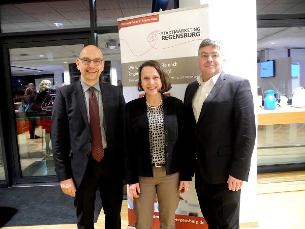 v.l. Michael Quast, Gertrud Maltz-Schwarzfischer, Thomas Ebenhöch