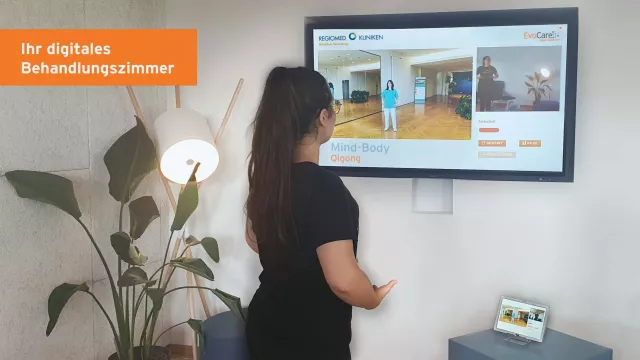 Bild: Mind-Body-Medizin in der digitalen Reha-Nachsorge der Onkologie in der REGIOMED-Rehaklinik Masserberg 