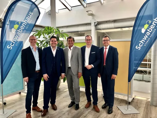 Bild: Schwabenhaus GmbH & Co. KG mit zwei neuen Geschäftsführern
