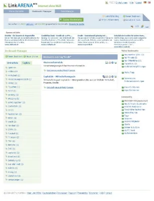 Bild: Pay-Per-Click goes Web 2.0: MIVA liefert Textanzeigen für Social-Bookmarking-Plattform linkarena.com