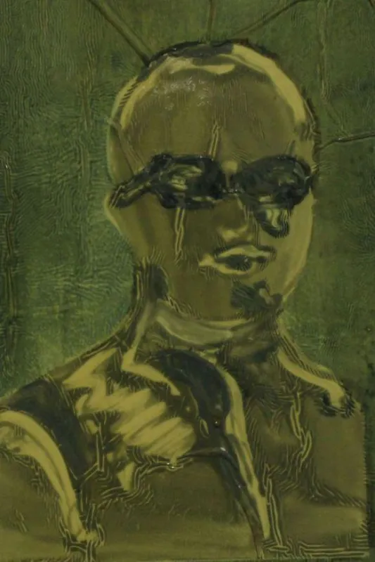 Christophe Ndabananiye - Selbstportrait
