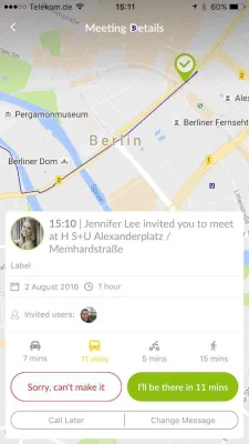 Neue App sorgt für mehr Verabredungen und pünktliche Gäste Bild: Neue App sorgt für mehr Verabredungen und pünktliche Gäste