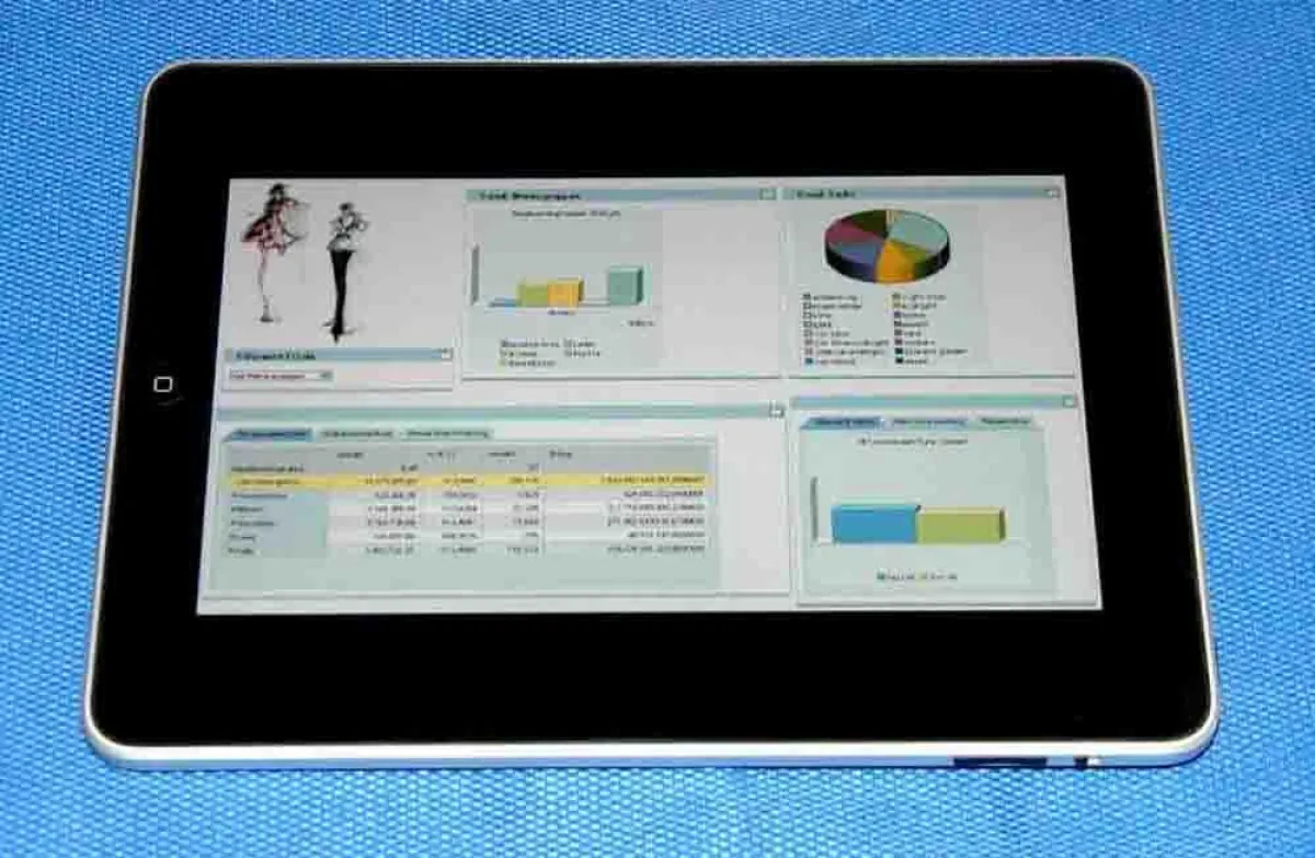 Kennzahlen aus der SAP-Branchenlösung Fashionsprint sind mittels SAP BusinessObjects Explorer for iPad überall adhoc abrufbar.