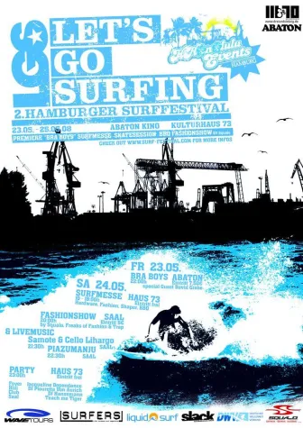 Bild: Zweites Hamburger Surffestival