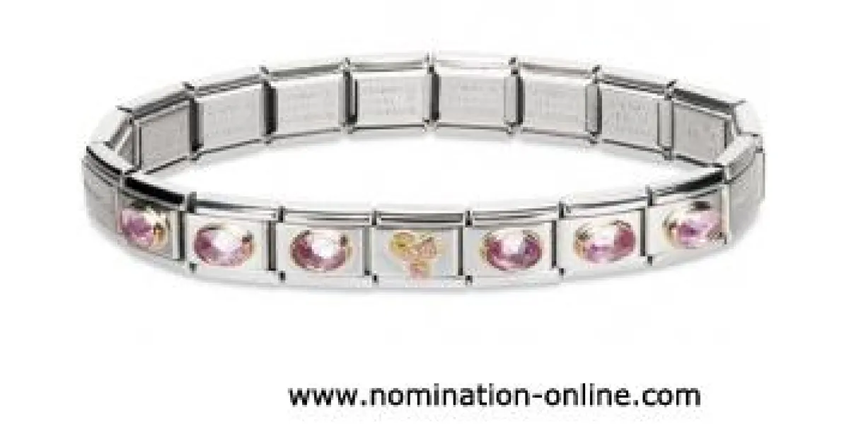 Das Pink Ribbon Armband aus der Composable Serie von Nomination