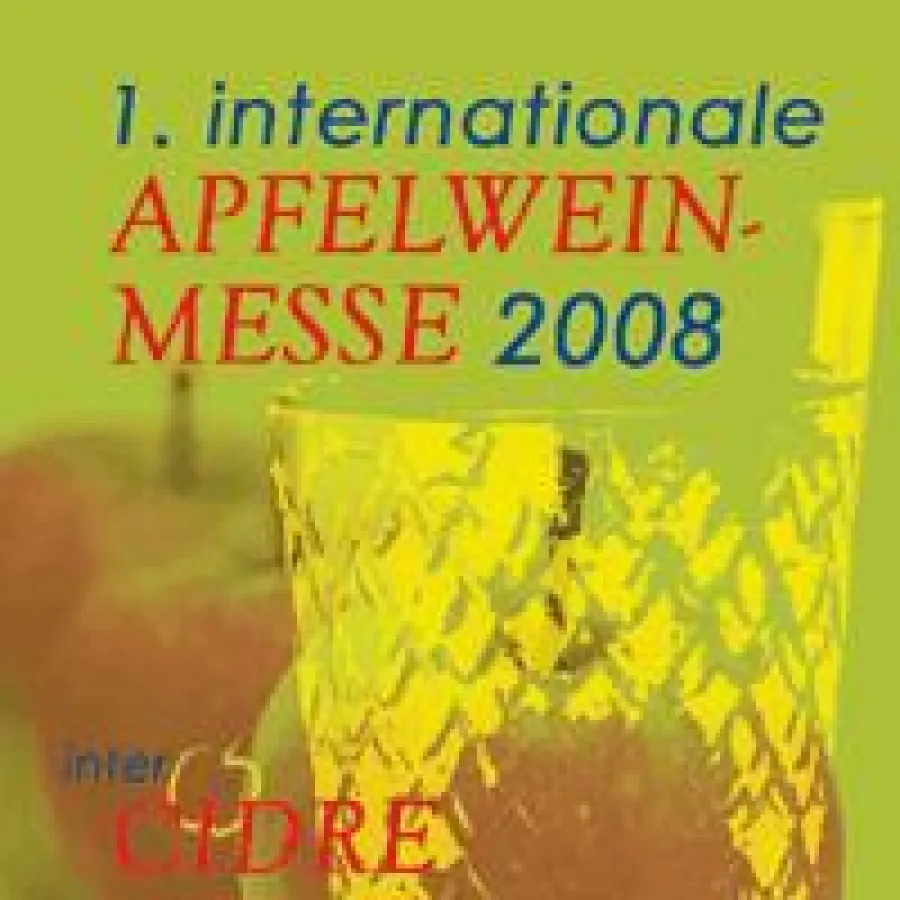 Die Apfelweinmesse „interCIDRE“ feiert vom 22. bis 24. Februar 2008 in Darmstadt Premiere.