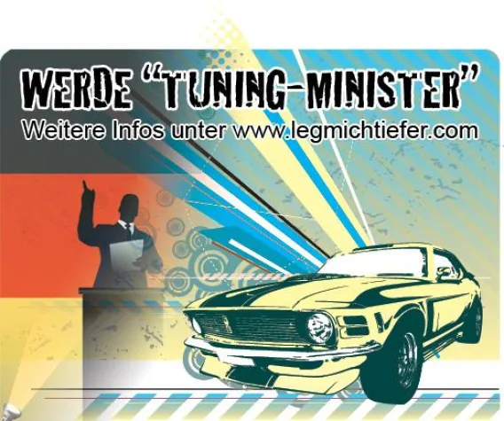 Bild: Starke Koalition – TÜV Rheinland, pagenstecher und D&W bitten zur Wahl des Tuning Minister