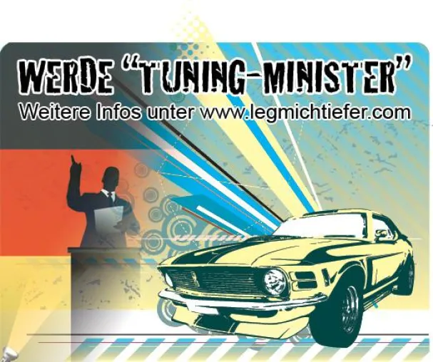 Bild: Starke Koalition – TÜV Rheinland, pagenstecher und D&W bitten zur Wahl des Tuning Minister