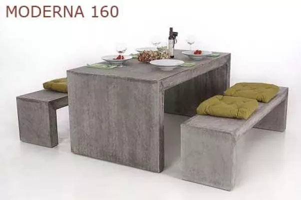 Bild: Möbel aus Beton: Klare Linien für Haus und Garten