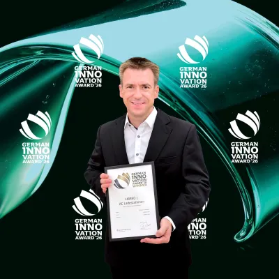 Bild: German Innovation Award 2026: LIBREO erhält Auszeichnung für intelligente Ladeinfrastruktur