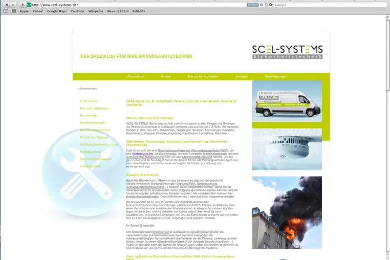 Bild: Verstärkung an der Spitze bei SCEL-SYSTEMS Sicherheitstechnik