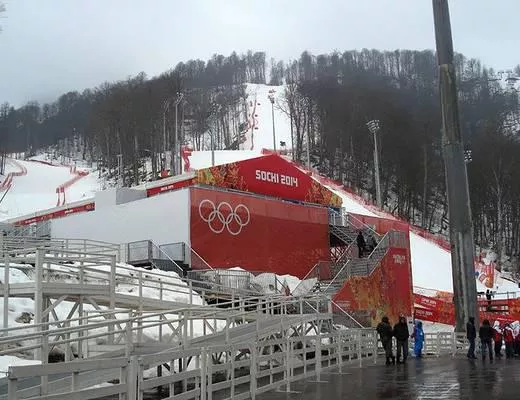 Bild: Imposante Raumlösungen der RÖDER Gruppe zu den Olympischen Winterspielen 2014 in Sochi
