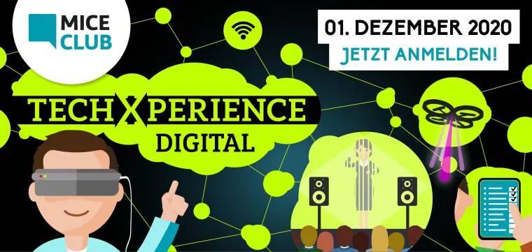 Bild: TechXperience DIGITAL 2020: EventTech-Konferenz als Online-Event
