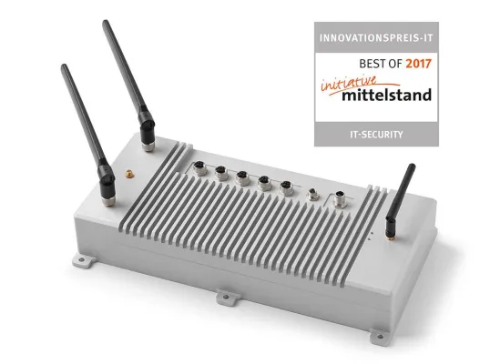 Die Secure Appliance OSIRIS beim Innovationspreis-IT ausgezeichnet Bild: Die Secure Appliance OSIRIS beim Innovationspreis-IT ausgezeichnet