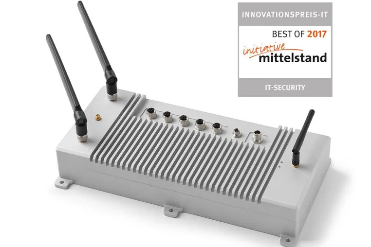 Die Secure Appliance OSIRIS beim Innovationspreis-IT ausgezeichnet Bild: Die Secure Appliance OSIRIS beim Innovationspreis-IT ausgezeichnet