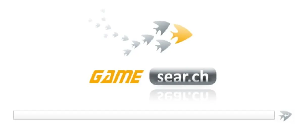 GameSear.ch präsentiert sich im übersichtlichen Design