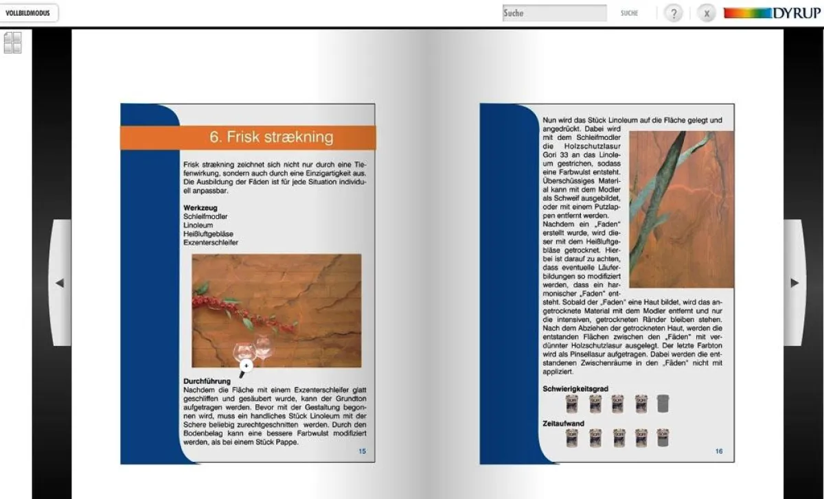 Broschüre ab sofort zum Download auf www.gori.de: Gestaltungstechniken mit Gori 33 Futur Plus.
