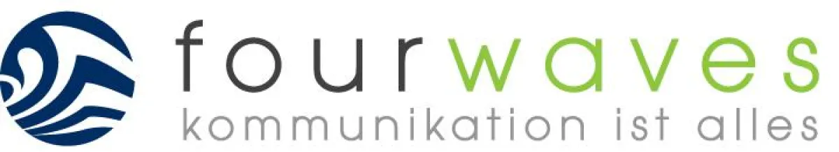 Logo fourwaves - Netzwerk-Agentur für Marketing und Kommunikation