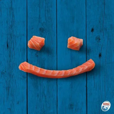 Bild: Zum Glück gibt es Lachs, den Freude-Import aus Norwegen