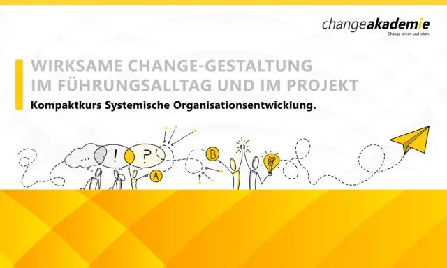 Bild: Kompaktkurs Systemische Organisationsentwicklung: Handlungssicherheit in Veränderungsprozessen