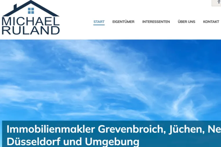 Bild: Michael Ruland - Ihr erfahrener Immobilienmakler in Grevenbroich und Umgebung