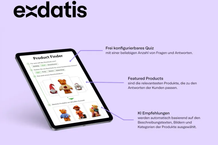 Bild: KI Produkt und Geschenkefinder als App jetzt auch auf Shopify