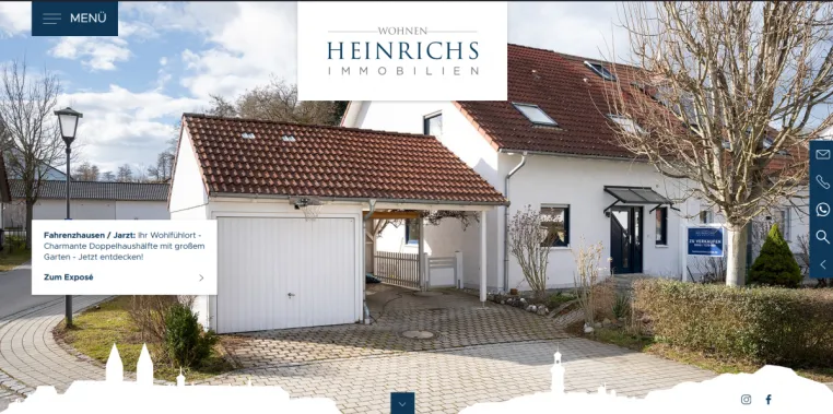 Heinrichs Immobilien erweitert Präsenz als führender Immobilienmakler in Freising Bild: Heinrichs Immobilien erweitert Präsenz als führender Immobilienmakler in Freising
