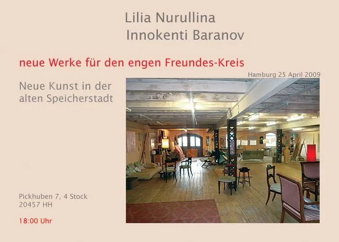 Bild: Innokenti Baranov & Lilia Nurullina - "Neue Werke für den engen Freundes-Kreis"