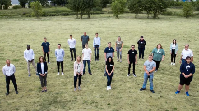 Bild: Ausbildungsstart 2020 – IT-HAUS begrüßt die neuen Berufsstarter