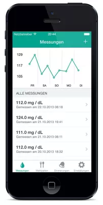 Bild: Das iPhone als Tagebuch für Diabetiker: Neue App Diabetes Assistent erleichtert Diabetikern den Alltag
