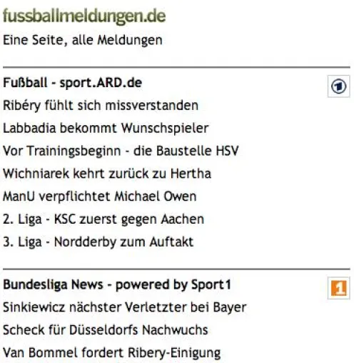 Bild: fussballmeldungen.de jetzt auch für Mobiltelefone