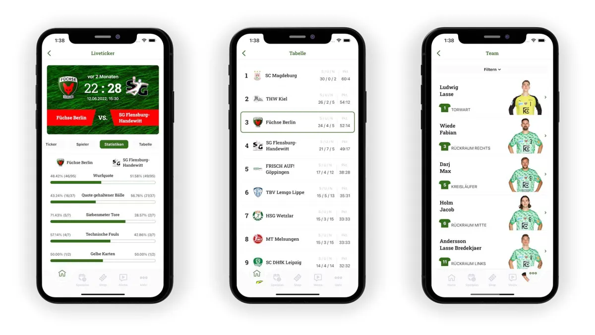 Die neue Füchse Berlin App