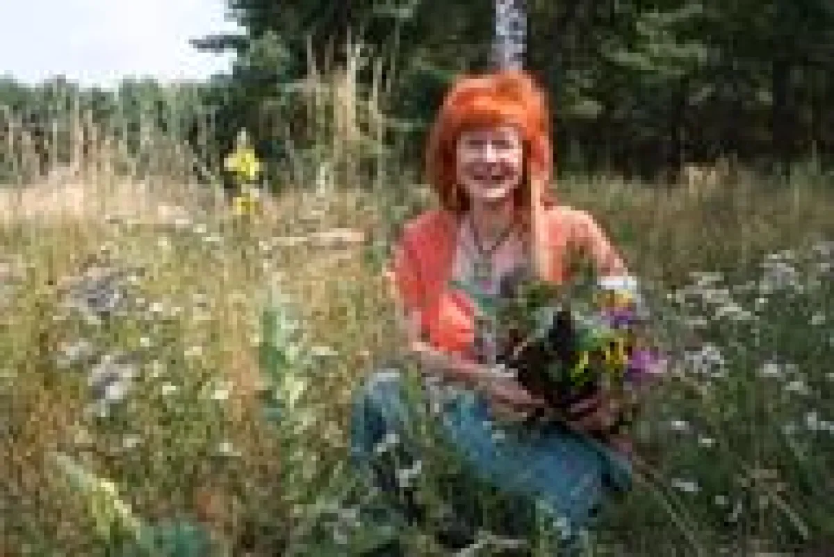 Kräuterfrau Martina Barth.