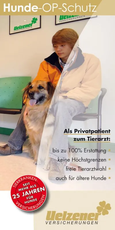Hunde-OP-Schutz der Uelzener Versicherungen