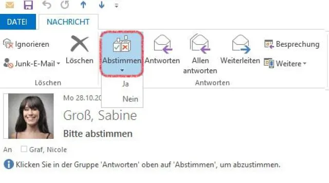 Bild: Der QualityHosting-Outlook-Tipp: Wie verwendet man in Outlook 2013 die neuen Abstimmungen?