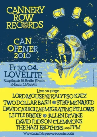 Bild: Cannery Row Can Opener Festival im Lovelite am 30. April 2010