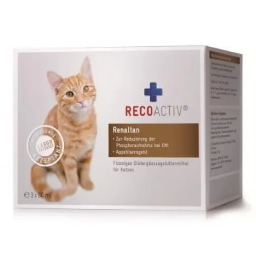 Schnelle Hilfe für kranke Katzen: Mit Recoactiv Nierenerkrankungen und Niereninsuffizienz lindern. Bild: Schnelle Hilfe für kranke Katzen: Mit Recoactiv Nierenerkrankungen und Niereninsuffizienz lindern.