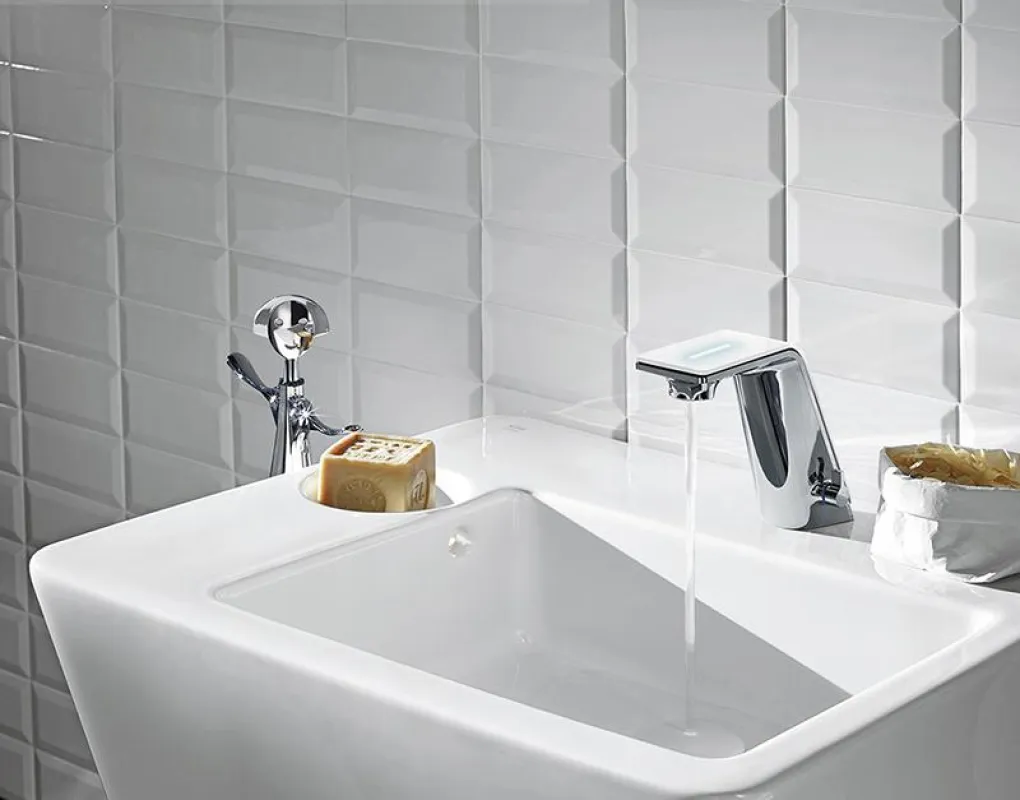Die Waschtischarmatur ALESSI Sense by HANSA. Foto: Hansa Armaturen GmbH