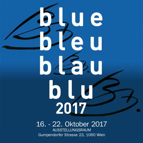 Bild: Blue bleu blau blu 2017 Vienna