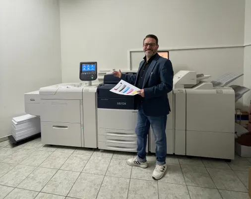 Bausenhart Druck & Medien setzt auf hochmoderne Digitaldrucktechnologie Bild: Bausenhart Druck & Medien setzt auf hochmoderne Digitaldrucktechnologie