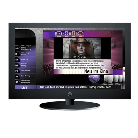 Bild: Bowl Trade Show 2010 - raumplusschall präsentiert „Bowling TV“