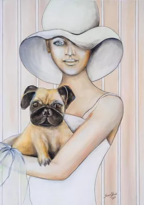 Bild: Kunst unterstützt den Verein 'beschützerinstinkte e.V.'