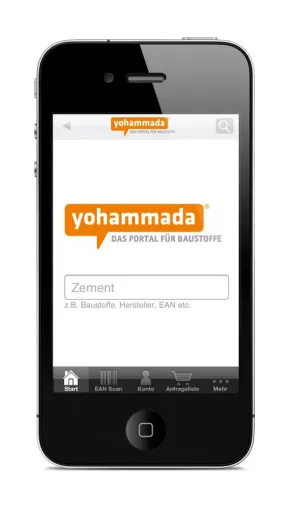 Jetzt per iPhone Baustoffe suchen, anfragen und bestellen Bild: Jetzt per iPhone Baustoffe suchen, anfragen und bestellen