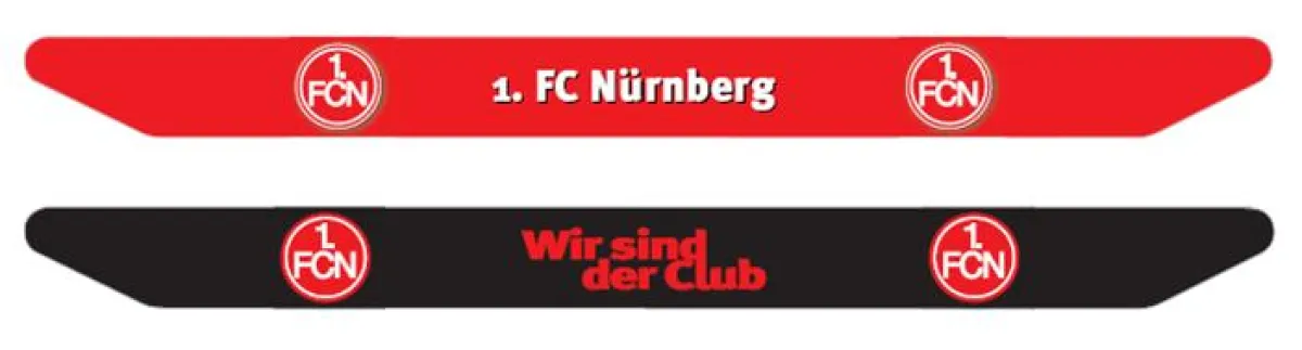 Neue CarSign® - Logos des 1.FC Nürnberg