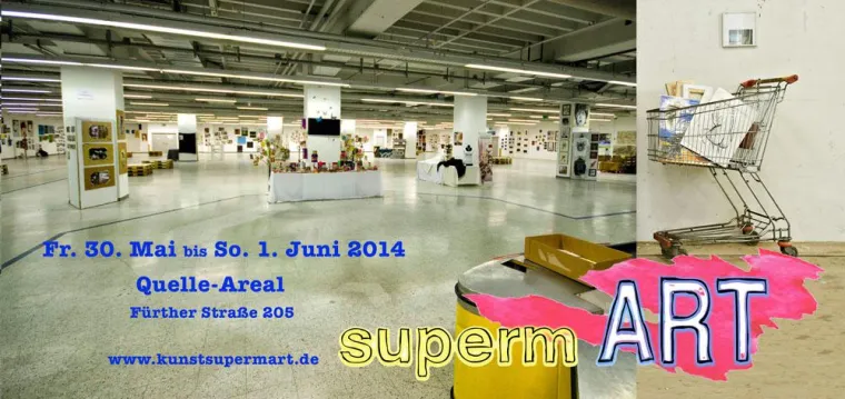 Bild: supermART 2014 . Kunst . Musik . Mode . Quelle-Areal Nürnberg