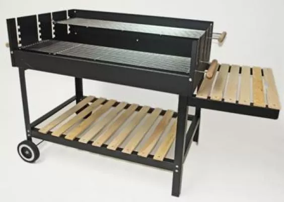 Bild: Der Grillwagen Deluxe meistert auch den größten Ansturm