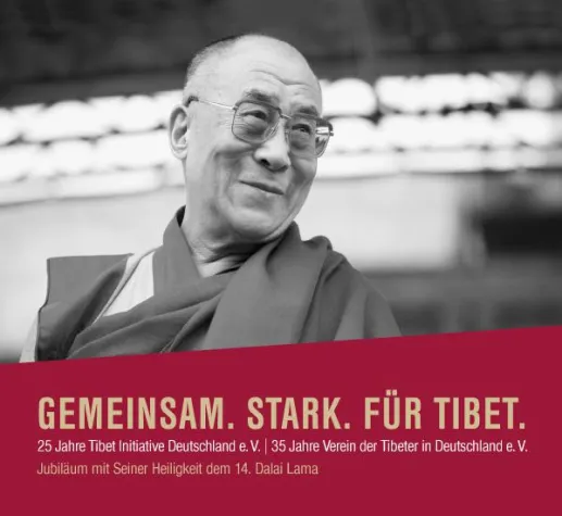Bild: Jubiläum mit dem Dalai Lama in Hamburg